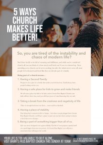 5 Reasons Attending Church Makes Life More Fulfilling — free download